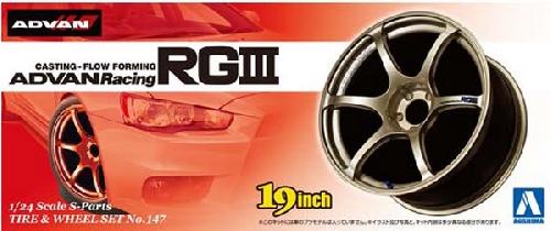 Details about   Aoshima 1/24 Advan Racing RS 19 Inch Plastic Model Kit NEW from Japan 