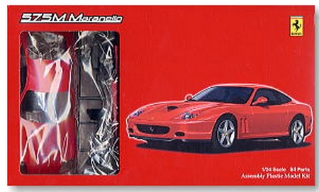Fujimi 12238 RS-65 1/24 Scale Model Grand Tourer Car Kit Ferrari 575M Maranello 