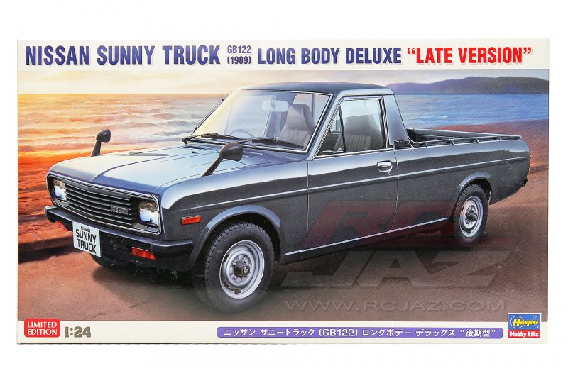 Hasegawa 20275 - 1/24 Nissan Sunny Truck (GB122) Long Body Deluxe (Late Type)