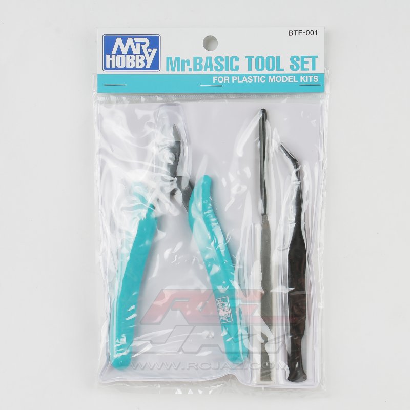 Mr Hobby Mr Basic Tool Set for Plastic Model Kits BF002 for sale online 