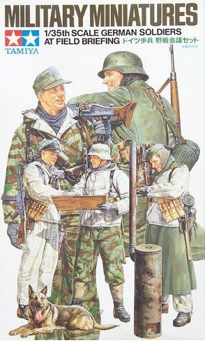 Tamiya 35212 1/35 German Soldiers at Field Briefing Tam35212 for sale online 