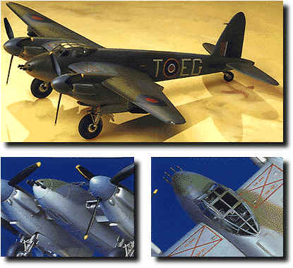 #60747 1/72 TAMIYA RAF MARKINGS DH 98 MOSQUITO NF Mk.II/FB Mk.VI 