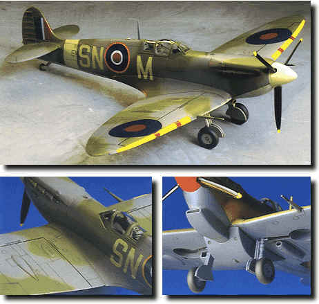 60756 Tamiya Spitfire Mk.Vb/Mk.Vb Trop 1/72 AIRCRAFT