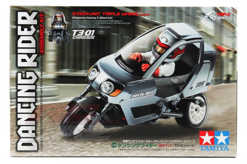 Dancing Rider Gear Box,Red Tamiya 54916 RC 57405/57407 T3-01 Chassis A Parts 