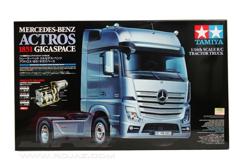 Tamiya 56335 - 1/14 RC Mercedes-Benz Actros 1851 Gigaspace