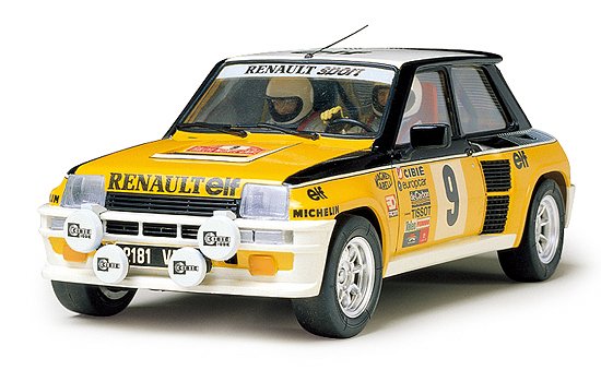 Details about   Nostalgic TAMIYA 1/24 RENAULT 5 TURBO  Rally So Rad & Valuable ! 