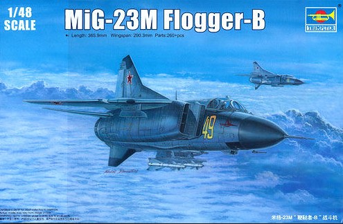 Trumpeter 1/48 02853 Russian MiG-23M Flogger-B