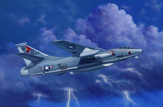 Trumpeter 02873 1/48 ERA-3B Skywarrior Strategic Bomber 