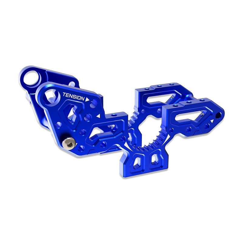 3RACING Auper D6 Aluminum Rear Bulkhead Belt Blue - SAK-D6808A/BU