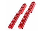 3RACING Auper D6 Aluminum Rear Body Post - RED - SAK-D6820/RE