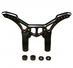 3RACING Cactus 2WD Aluminum Rear Shock Tower For Mid Motor for Cactus - CAC-308