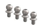 3RACING Cero Suspension Pivot Ball With Screw 4.5mm x 5.2mm (Titanium)- SAK-C138/V2