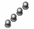 3RACING Cero Suspension Pivot Ball_5.2mm (TI) - SAK-C139