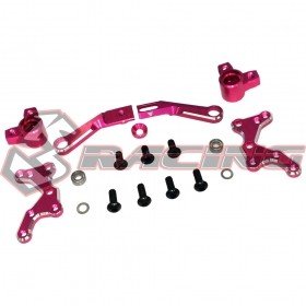 3RACING Sakura D4 Aluminum Steering System V2 For D4 - SAK-D4819/V2