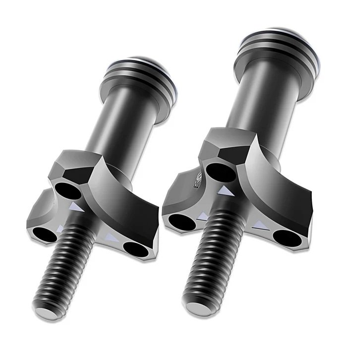 3RACING Auper D6 Aluminium Front Axle - SAK-D6815