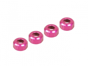 3RACING Sakura XI 7075 Aluminum Oil Shock Bottom Cap (4pcs) - SAK-X28B