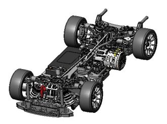 3RACING Cero Sport Mini Touring Car Kit M225