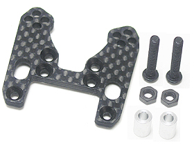 Kyosho Mini Inferno Graphite Front Shock Tower Half8 - 3RACING MIF-008/WO