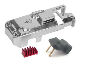 Kyosho Mini-Z AWD FET Heatsink & Crystal Mount Combo Set - 3RACING AWD-39