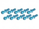3RACING 4.8MM Ball Stud L=6 ( 10pcs) - 3RAC-BS4806/LB