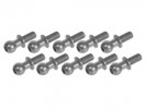 3RACING 4.8MM Ball Stud L=6 ( 10pcs) - 3RAC-BS4806/TI