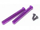 3RACING Aluminium Body Post 50mm - Purple - 3RAC-BP50/PU