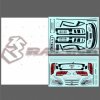 3RACING Toyota Alphard MK1 Sticker and Masking - LBD-ALPB