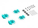 3RACING Realistic Brake Disk Set- Ver. 3 - Light Blue - 3RAC-AD12/V3/LB