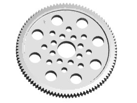 3RACING 48 Pitch Spur Gear 96T - 3RAC-SG4896