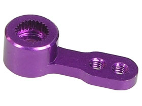 3RACING 3.0mm Aluminium Single Servo Arm For Ko Propo/Sanwa - Purple - 3RAC-HKS30/PU