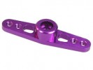 3RACING 2.6mm Aluminium Double Servo Arm For Ko Propo/Sanwa - Purple - 3RAC-HKD26/PU