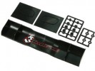 3RACING 195mm PP Side Wings For 1/10 Gas Power Touring Car - Black - 3RAC-WG195/BL