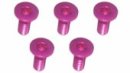 3RACING M3 x 8 AL7075 Flat Head Hex Socket - Machine (5 Pcs) Pink - TS-FSM308AL/PK 3RACING M3 x 8 AL7075 Flat Head Hex Socket - Machine (5 Pcs) Pink - TS-FSM308AL/PK