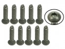 3RACING M3 x 12 Titanium Button Head Hex Socket - Self Tapping (10 Pcs) - TS-BSM312S