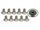 3RACING M2 x 4 Titanium Flat Head Hex Socket - Self Tapping (10 Pcs) - TS-FSM204S