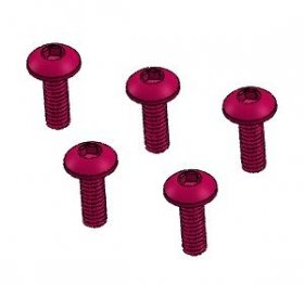 Tamiya Mini 4WD M2 x 6 Scoket Buttom Screw (Pink) - 3Racing M4WD-19/PK