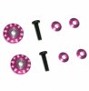 Tamiya Mini 4WD 9mm Aluminum Ball -Race Rollers ( Ringless )(Pink) - 3RACING M4WD-29/PK