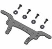 Tamiya Mini 4WD Silver Carbon Rear Multi Roller Plate ( Narrow )For Mini 4WD - 3RACING M4WD-45/SG