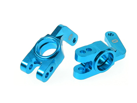 Tamiya TA05 Aluminium Rear Hub Carrier ( 0 Degree ) - Light Blue Color - 3RACING TA05-16/0/LB