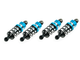 Tamiya TA05 /TA05-IFS /TA05-R Aluminium Front And Rear Damper Set (54.5mm ) - Light Blue Color - 3Racing TA05-25/LB