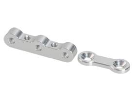 Tamiya TT-01 Type-E Option Replacement Aluminum Bulkhead Mount - 3RACING TT01-M06