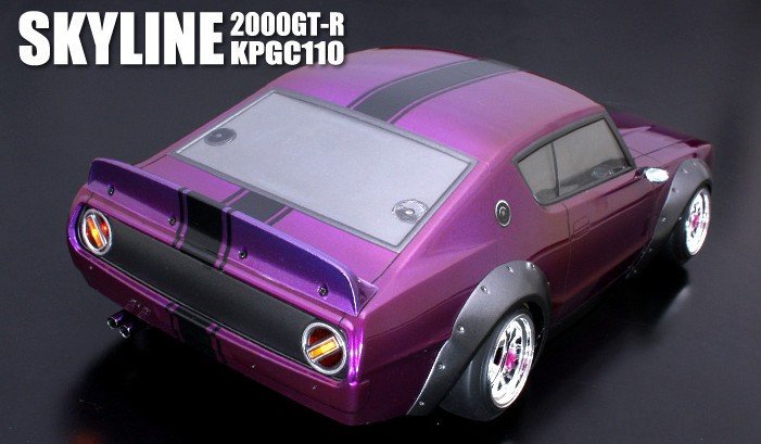 ABC Hobby 66162 - 1⁄10 Nissan Skyline 2000GT-R KPGC110 Body Set