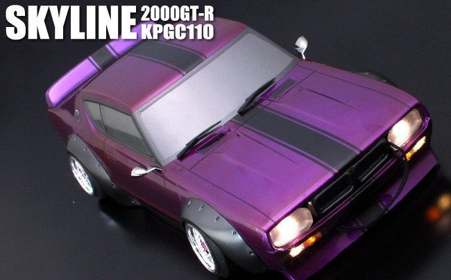 ABC Hobby 66162 1/10 Nissan Skyline 2000GT-R KPGC110 RC Body Set