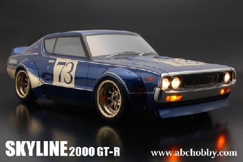 ABC Hobby _66136 - 1/10 Skyline GT-R Body Set with Light Buckets