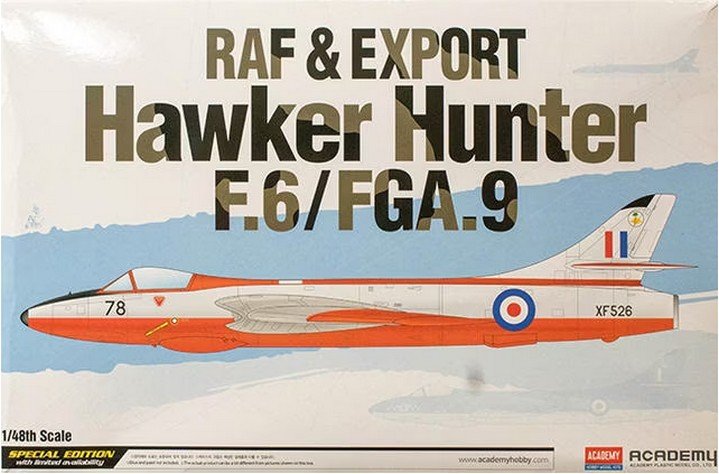 Academy 12312 - 1/48 RAF & Export Hawker Hunter F.6/FGA.9