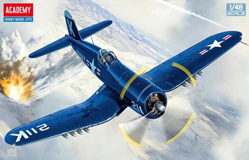 Academy 12353 - 1/48 USN F4U-4 Corsair Battle of Jangjin Reservoir