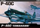Academy 12280 - 1/48 P-40C Tomahawk (AC 2182)