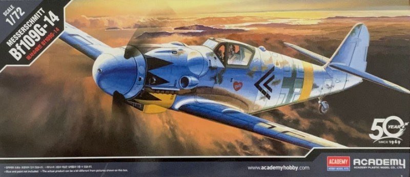Academy 12454 - 1/72 Messerschmitt BF109G-14 (AC 1653)