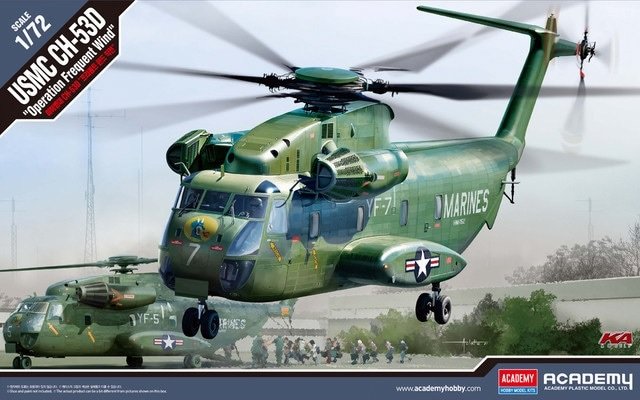 Academy 12575 - 1/72 USMC CH-53D Operation Frequent Wind