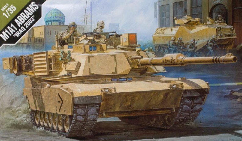 Academy 13202 - 1/35 M1A1 Abrams \'IRAQ 2003\'